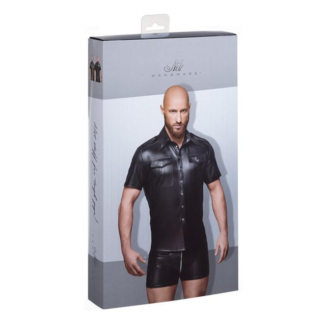 H011 Men shirt With Frontpockets