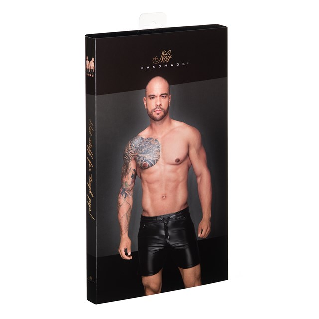 H061 Powerwetlook Shorts Black