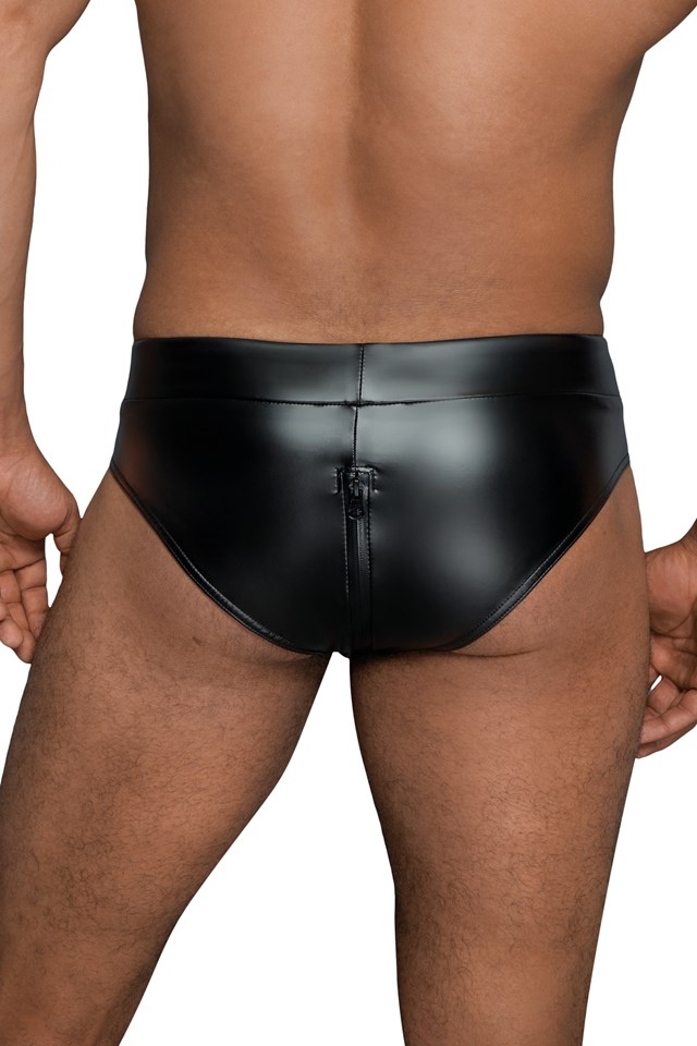 H065 Shorts With Continuous Zipper