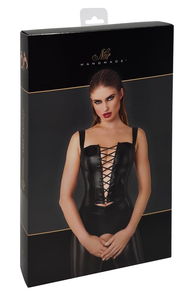 F365 Vixen Lace-Up Corset Top