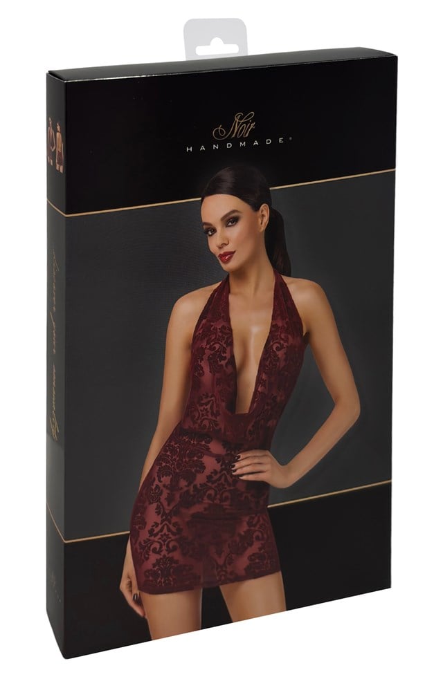 F385 Kink Royal Cascade Mini Dress