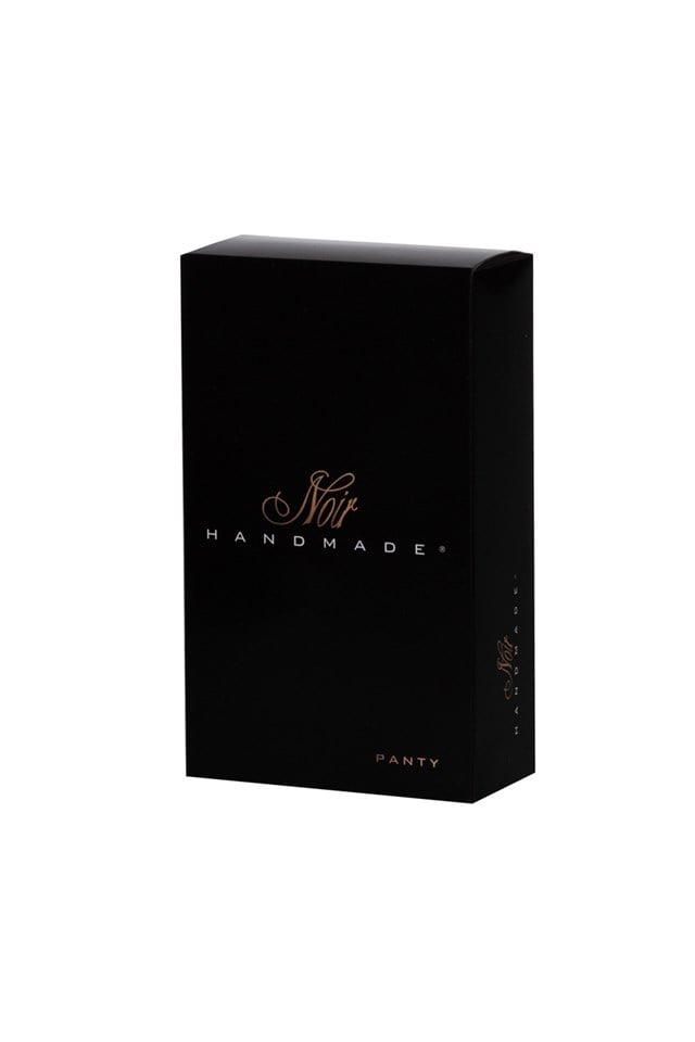 P010 Powerwetlook Thong Black