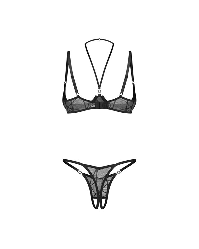 Olianna 2-pcs Crotchless Set