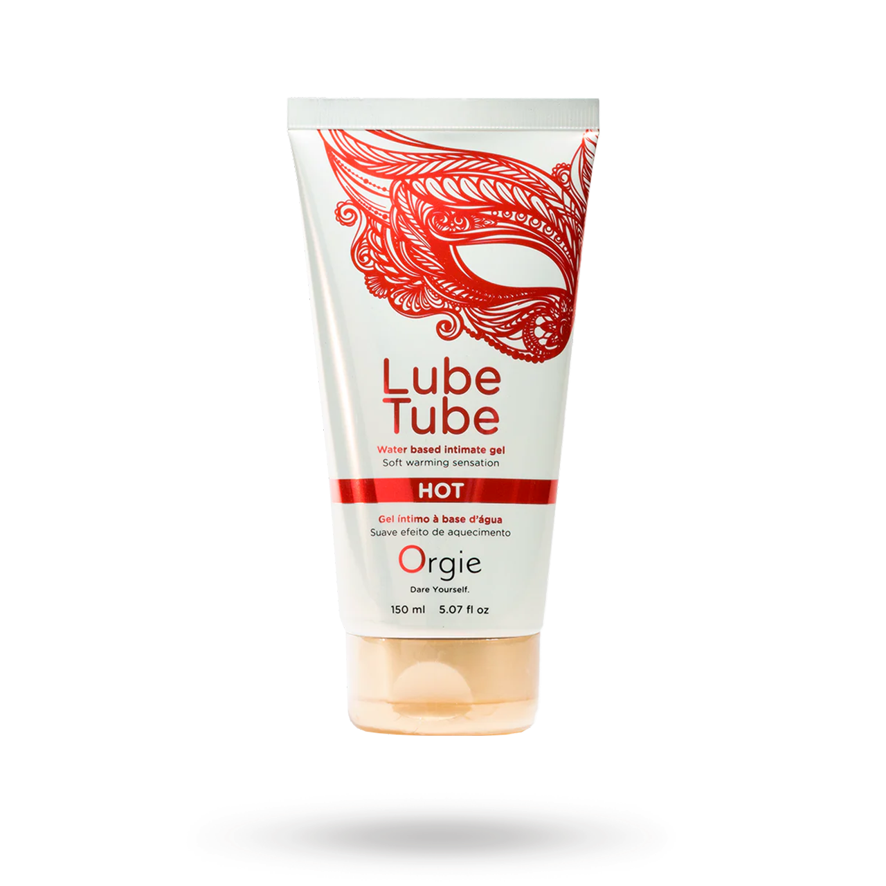 Lube Tube Hot - Water-Based Intimate Gel With Warming Effect 150ml