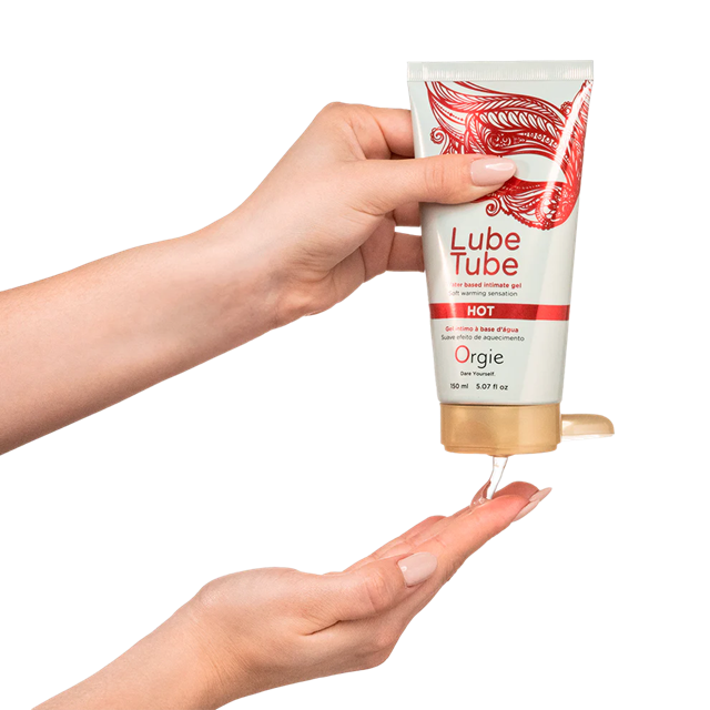 Lube Tube Hot - Water-Based Intimate Gel With Warming Effect 150ml