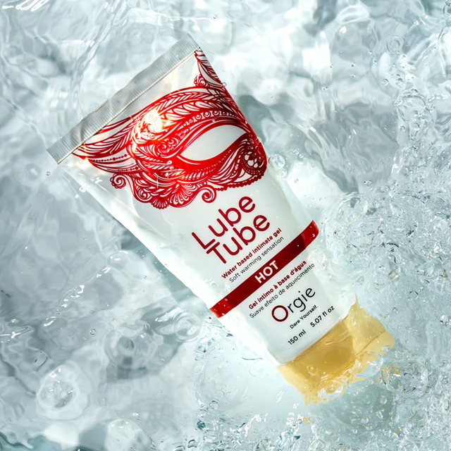 Lube Tube Hot - Water-Based Intimate Gel With Warming Effect 150ml