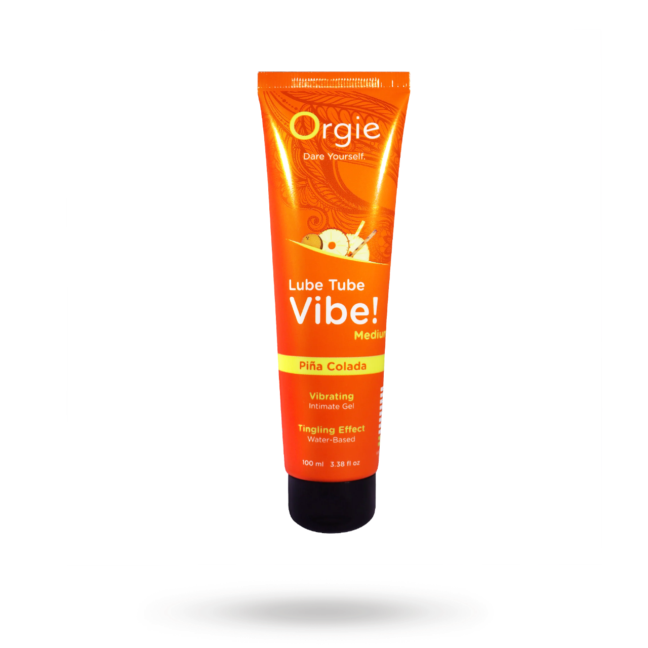 Orgie Lube Tube Vibe! - Medium - Piña Colada - 100 ml