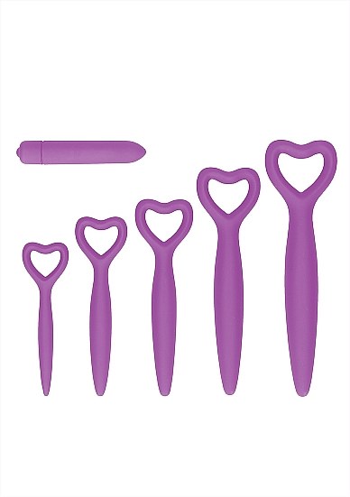 Silicone Vaginal Dilator Set - Lila