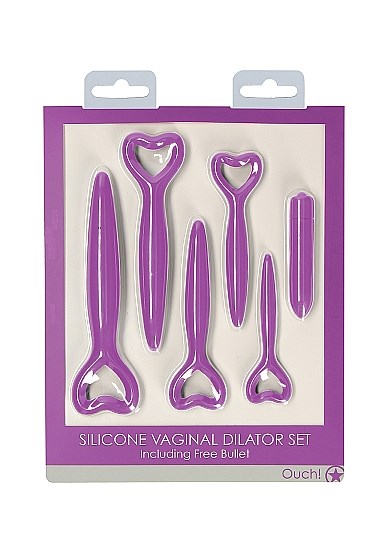 Silicone Vaginal Dilator Set - Lila