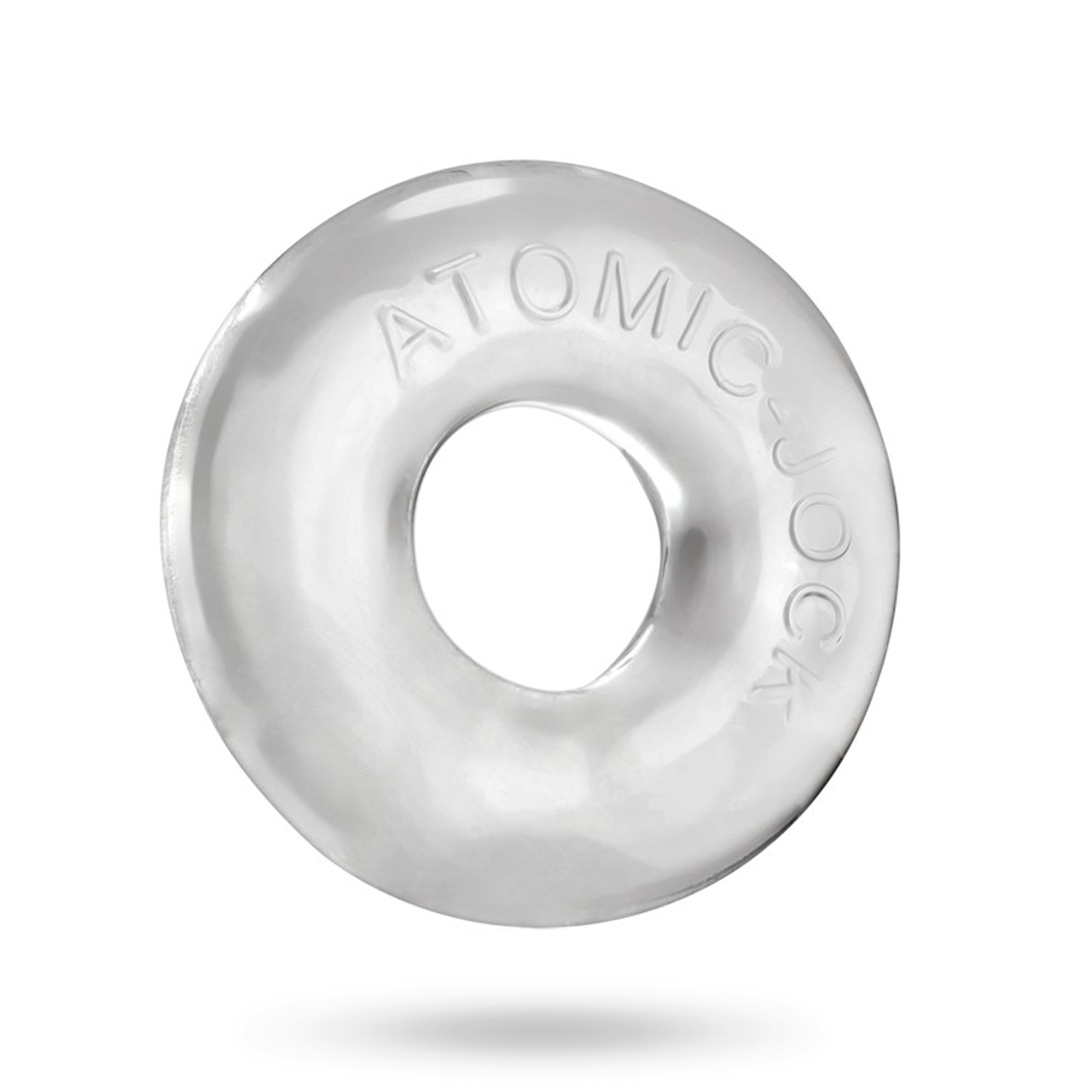 Do-Nut-2 Jelly Cockring with Flat Inner Chamber - Clear | SEXLEKSAKER - MEST FÖR HONOM - Penisringar | Intimast