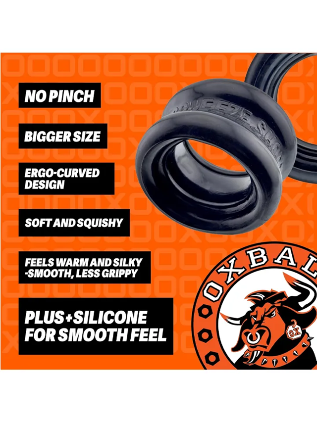 Oxballs Squeeze Short Ball Stretcher Black