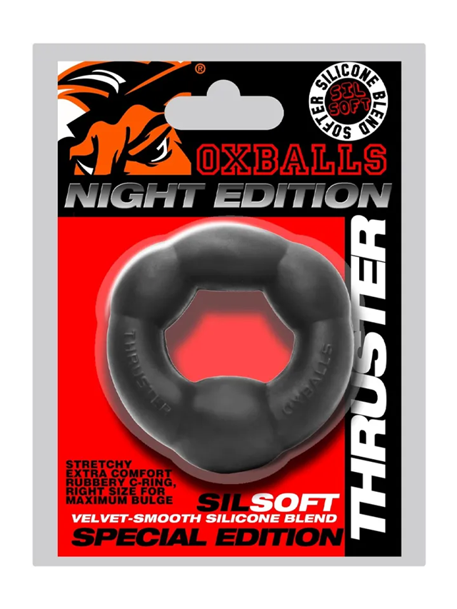 Thruster Cock Ring Night Black