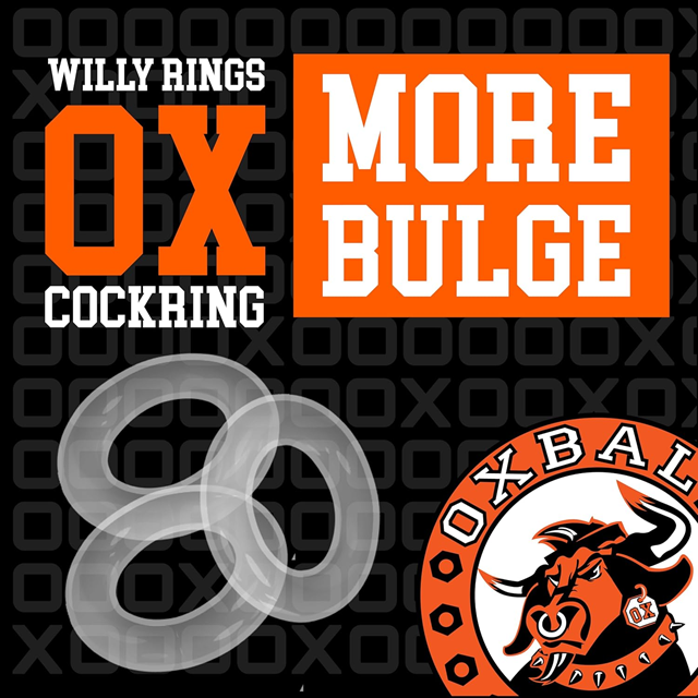 Willy Rings Cock Rings Transparent 3-pack
