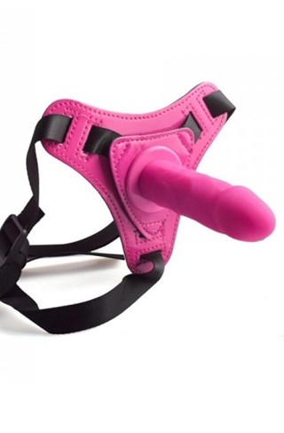 Toyz4lovers Justerbar Strap-on Sele Med Realistisk Dildo