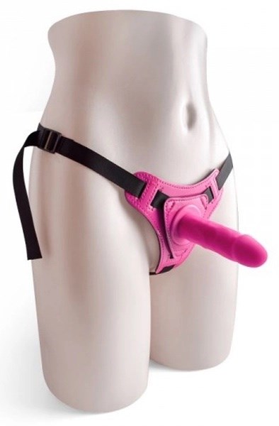 TOYZ4LOVERS Justerbar Strap-On Sele med Realistisk Dildo