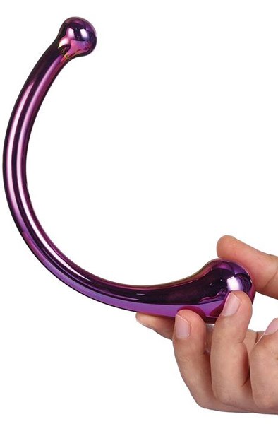 Dream Toys Glamour Glass Curved Wand – 17x3.3 cm