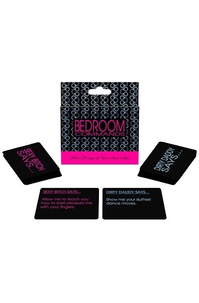 Bedroom Commands Card Game