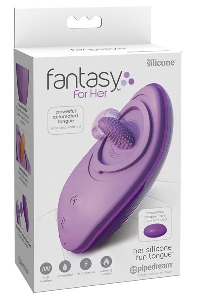 Her Silicone Fun Tongue