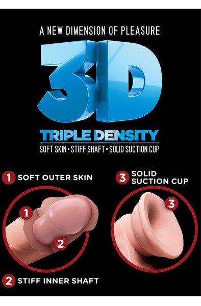 King Cock Triple Density 17cm