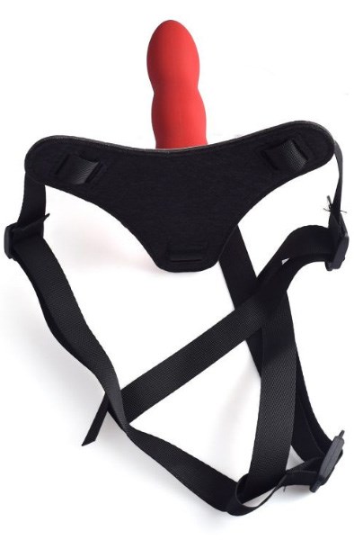 Active Love Strap-on – Röd