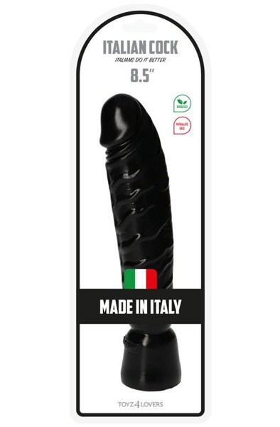 TOYZ4LOVERS Anal Dildo Sebastiano 21,5cm - Svart