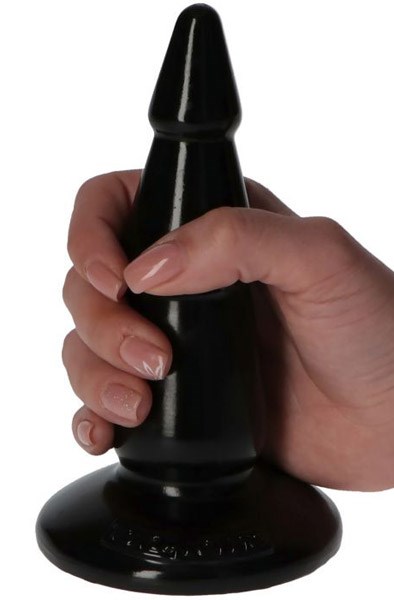 TOYZ4LOVERS Italian Cock Anal Plug 13 cm - Svart