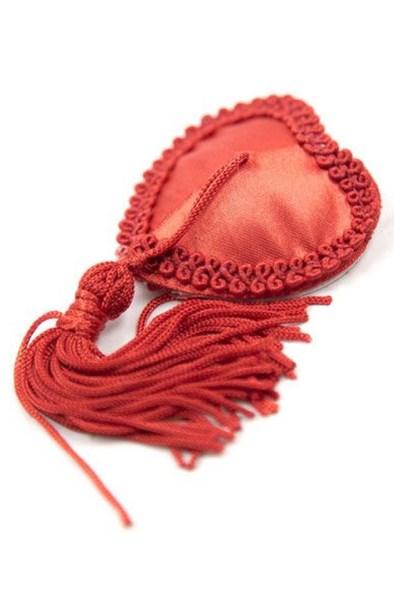 TOYZ4LOVERS Red Heart Nipples Tassels