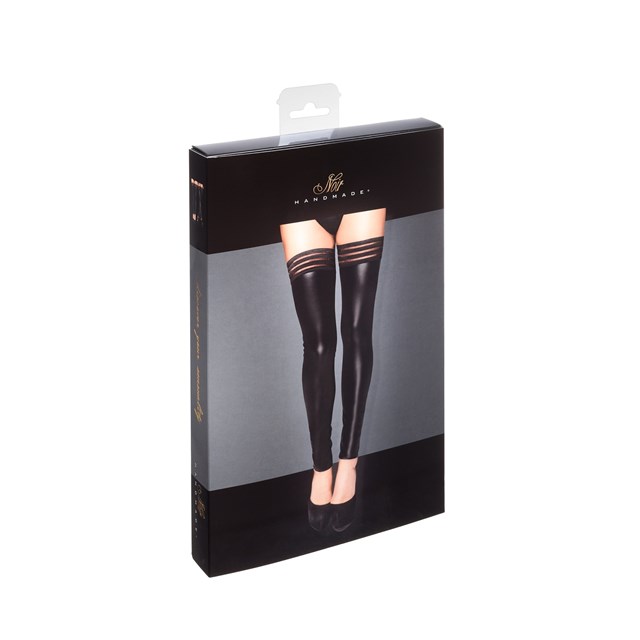 Noir Power Wetlook Stockings