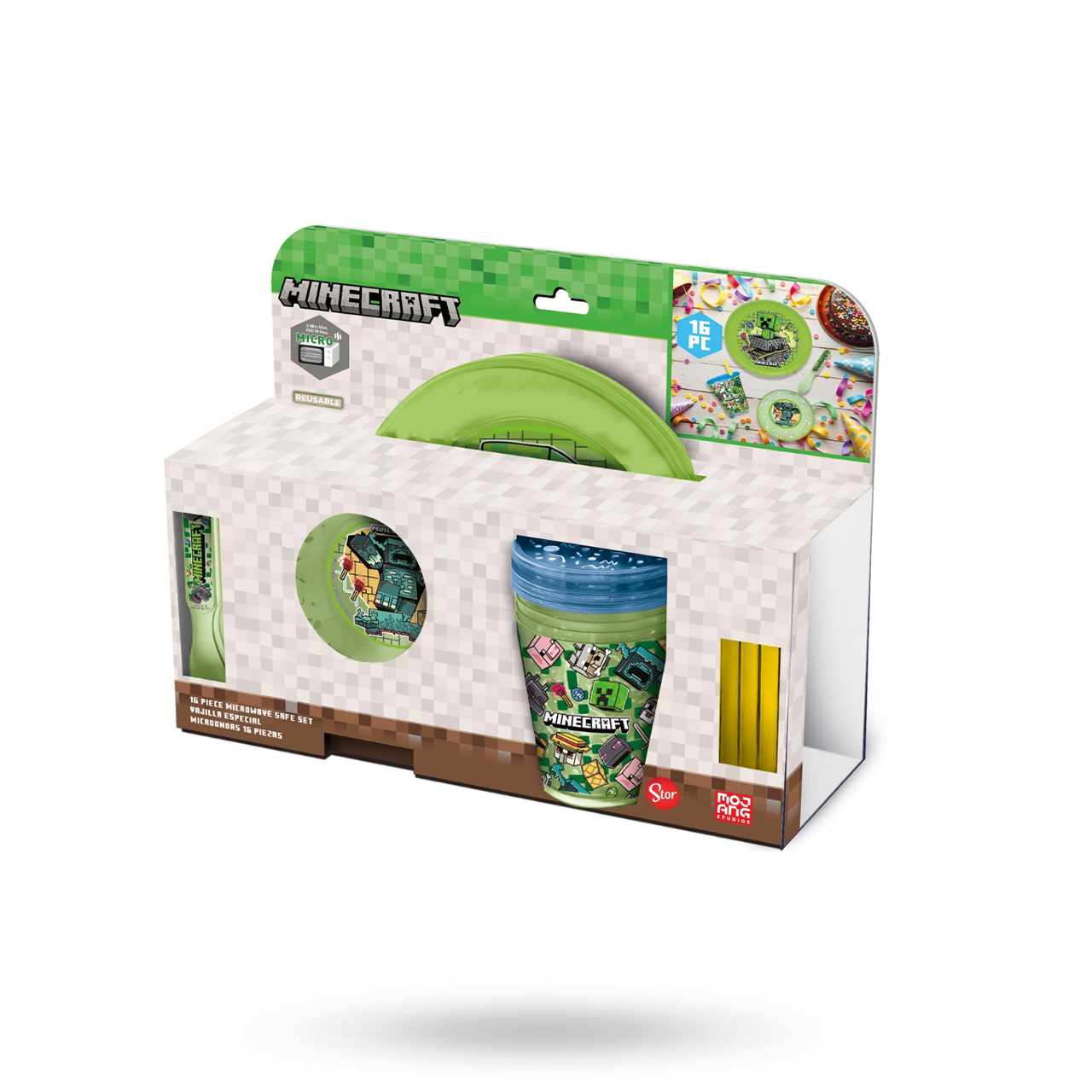 PARTY KIT MINECRAFT | FÖRSPEL & SPEL - PARTY & PRYLAR - Partyprylar | Intimast