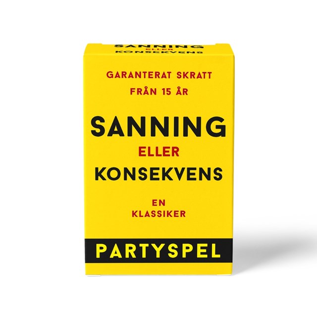 PARTYSPEL SANNING ELLER KONSEKVENS