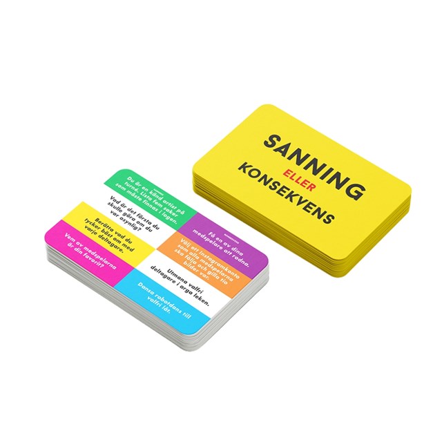 PARTYSPEL SANNING ELLER KONSEKVENS