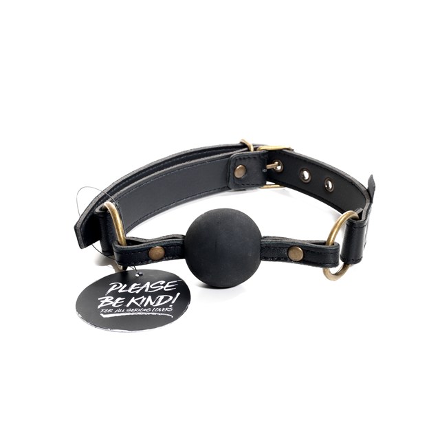 & Keep Quiet - Gag Black/Black