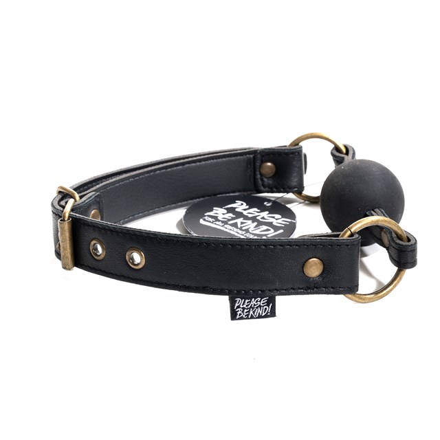 & Keep Quiet - Gag Black/Black