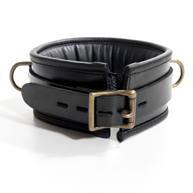 Vadderat Halsband - Svart