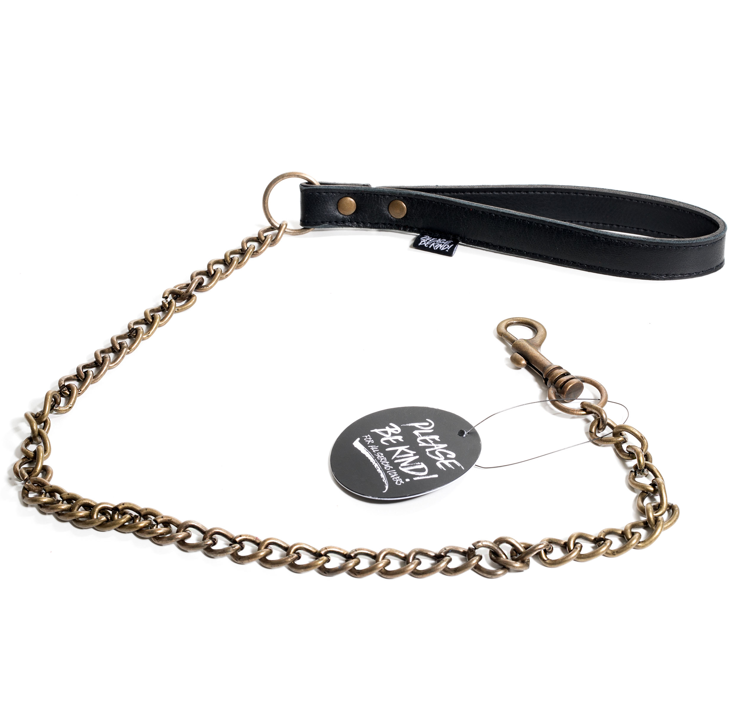 & Be My Master - Koppel med Läderhandtag