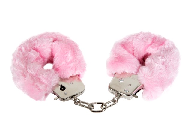 You're Under Arrest! - Pink Furry Cuffs
