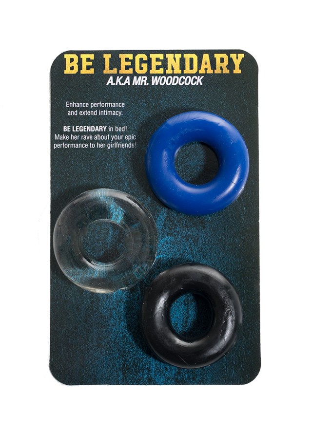 A.K.A MR WOODCOCK 3-PACK C-RINGS