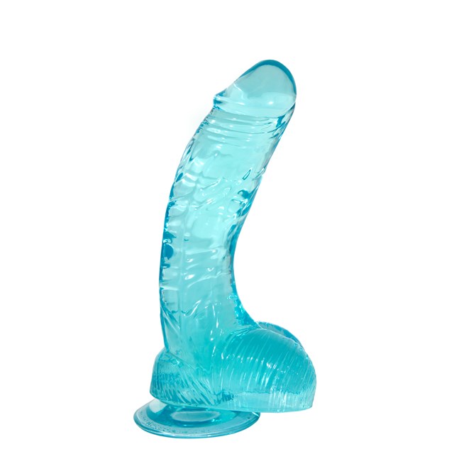 Crystal Pleasures 20 cm - Aqua Blue