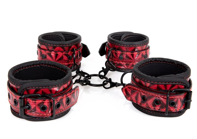 Diabolique Dark Red - Hog-Tie Med Bojor