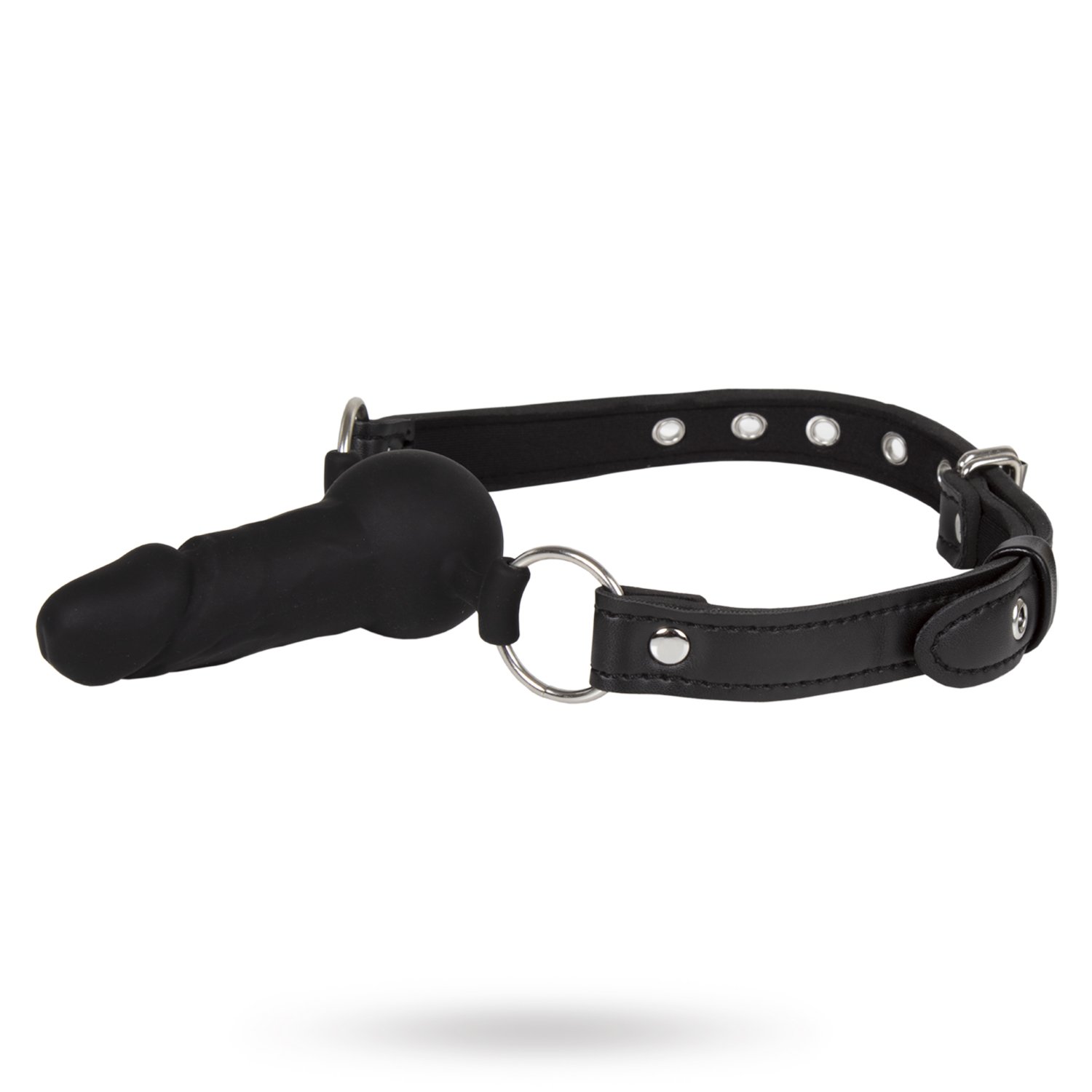 DIABOLIQUE BLACK - GAG MED DILDO