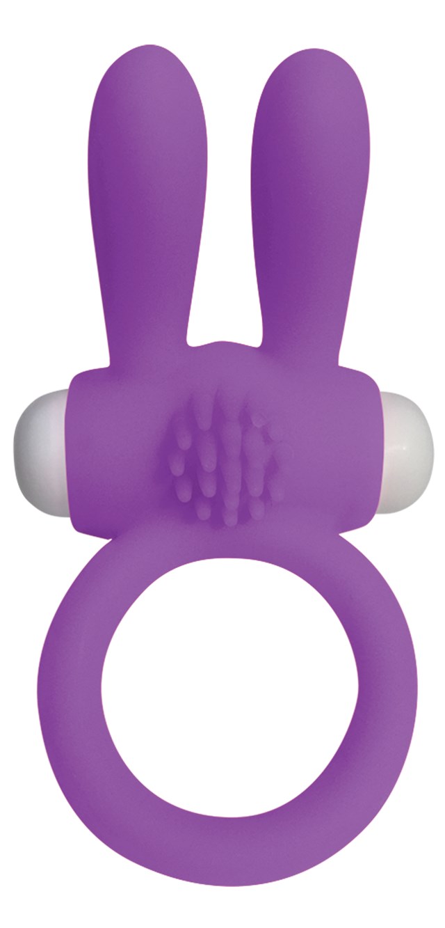 Neon Rabbit Ring Purple