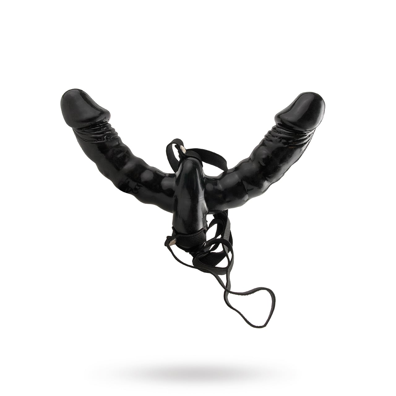 Vibrating Double Delight Strap-On