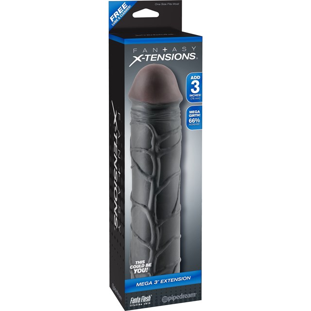 Black Mega 3" Extension