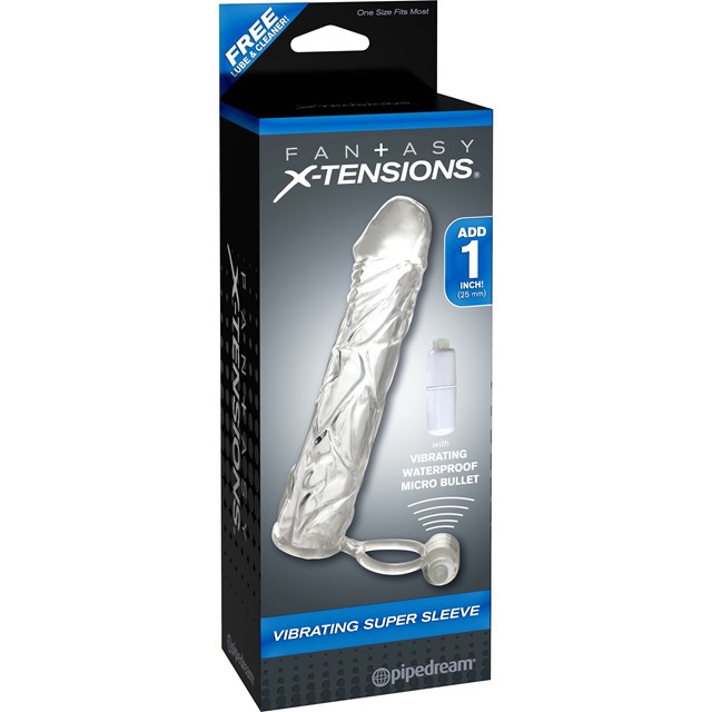 X-tensions Vibrating Super Sleeve