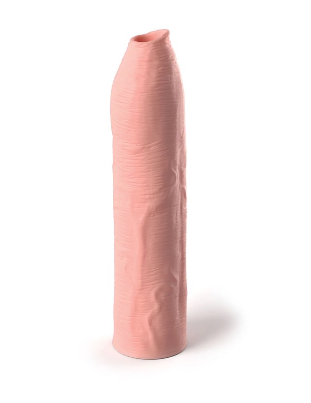 Uncut Silicone Penis Enhancer - Light