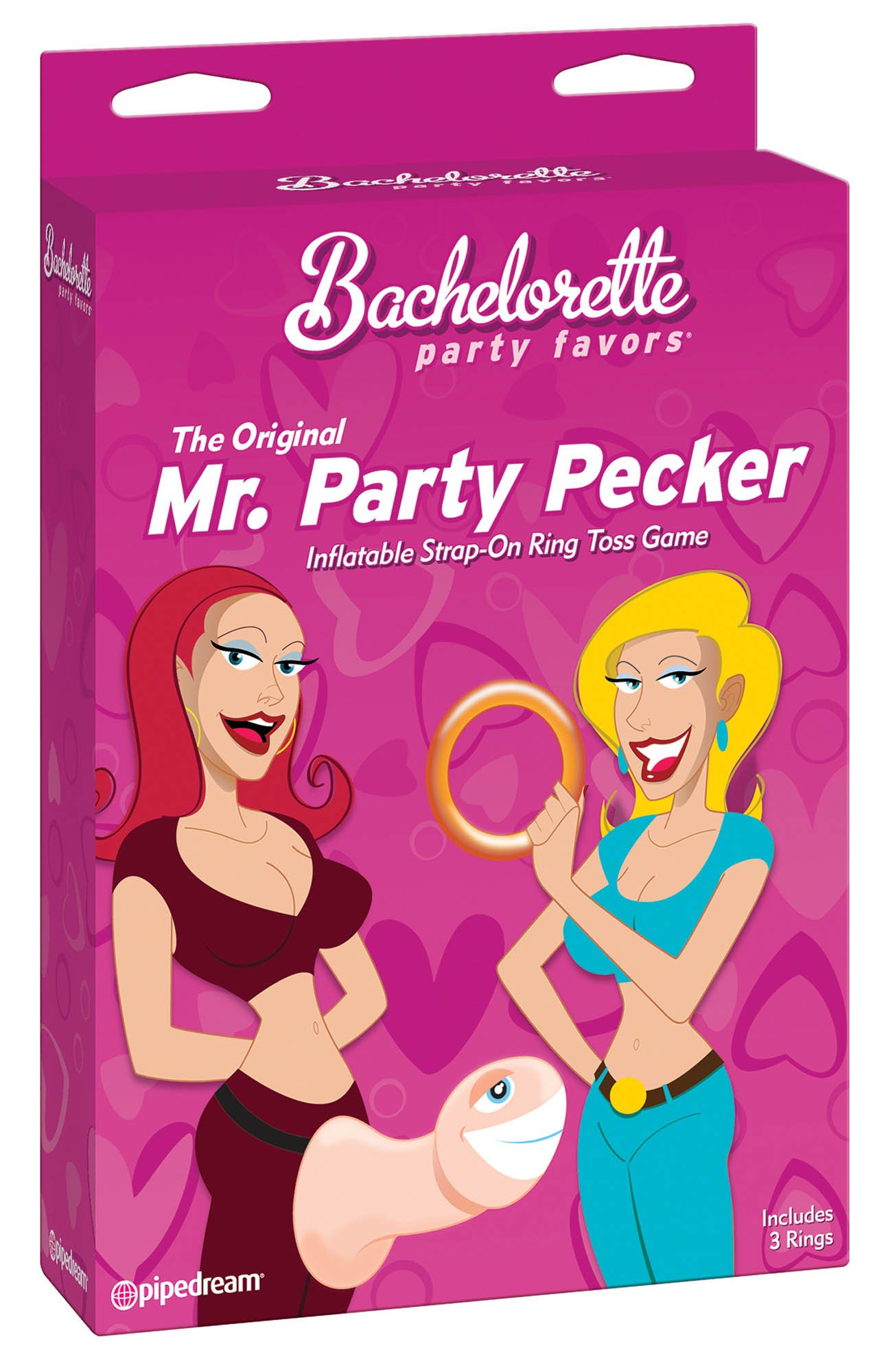 Mr Party Pecker Inflatable Strap-on Ring Toss Game Mr Party Pecker Inflatable Strap-on Ring Toss Game
