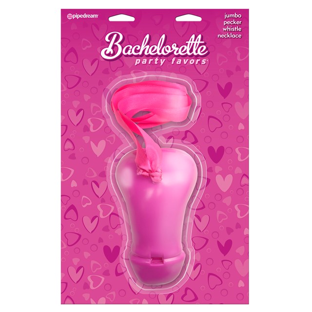 Bachelorette Jumbo Pecker Whistle Necklace