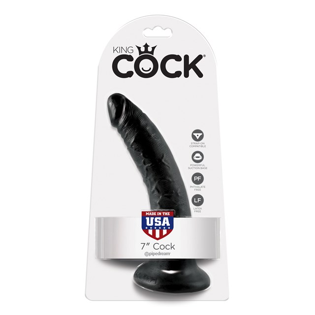 King Cock 18cm - Black