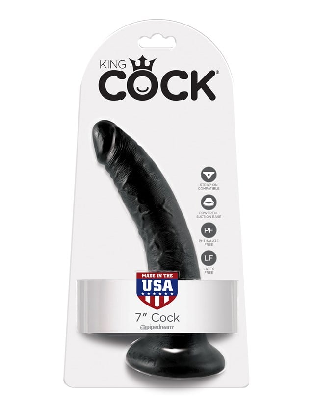 King Cock 18cm - Black