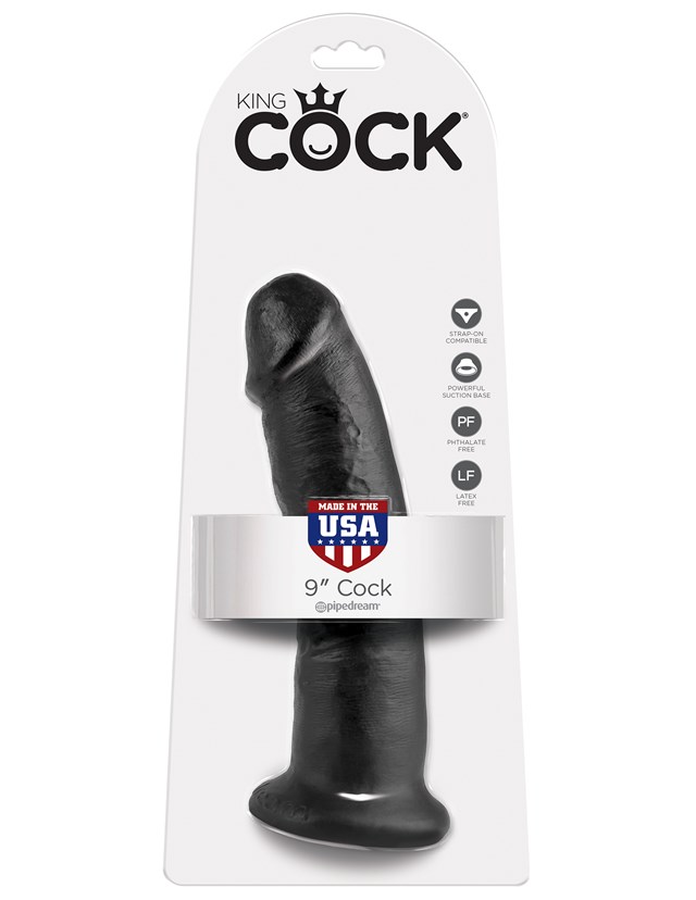 King Cock 23cm - Black